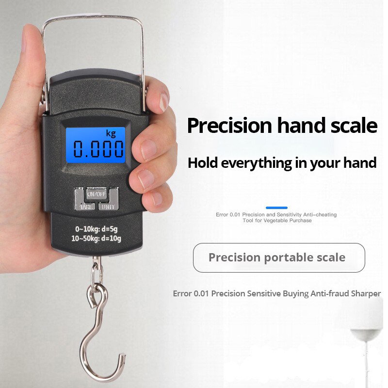 Luggage Scale Hanging - Bilancia per bagagli digitale portatile Bilancia