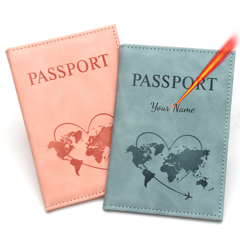 Travel Accessories Wallet - Bella mappa Copertina per passaporto Portafoglio