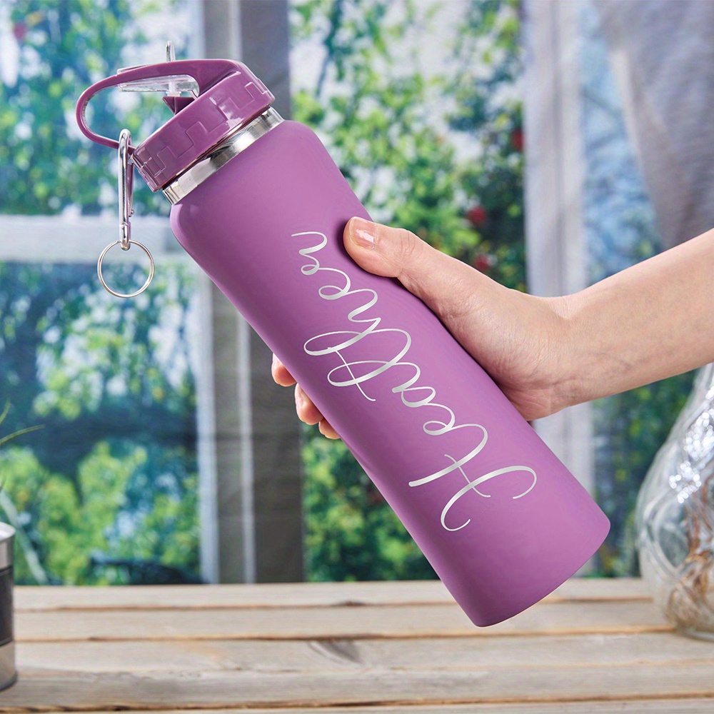 Portable Travel Kettle - Borraccia Personalizzabile con Nome: Bottiglia d'Acqua