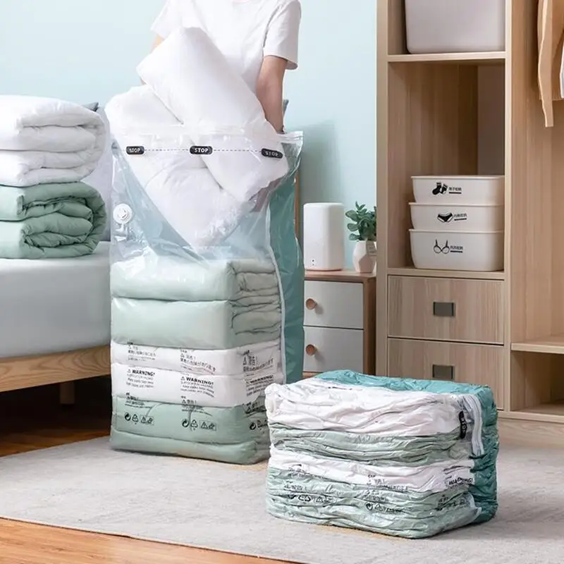 Travel Accessories You Need - 3-5 Pezzi Sacchi Sottovuoto Senza Pompa,