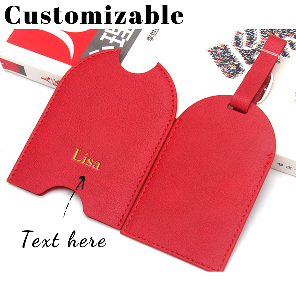 Qantas Travel Accessories - Etichette per bagagli personalizzate con nome,