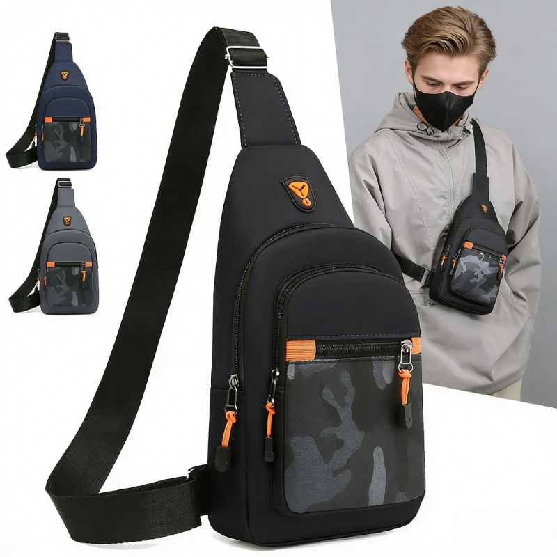 Travel Accessories Wallet - Borsa a Tracolla Impermeabile Antifurto per