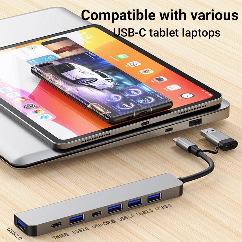 Travel Accessories You Need - Hub Docking Station USB-C e USB