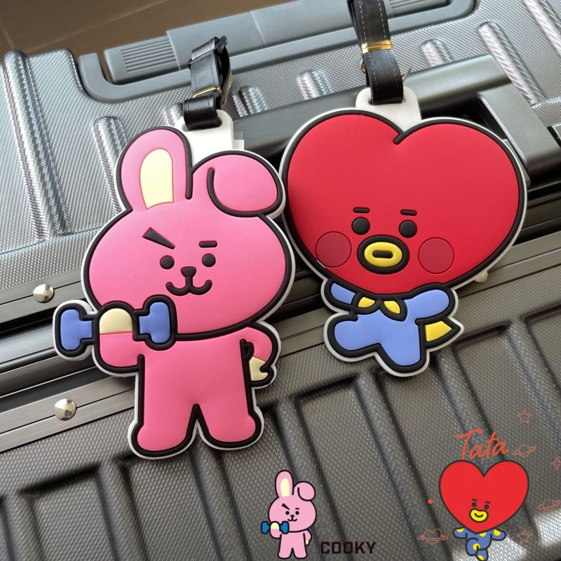 Travel Accessories Gear - Portachiavi BT21 a forma di cartone