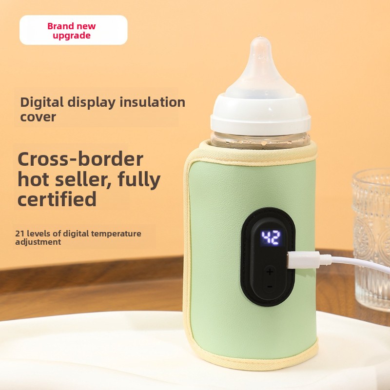 Travel Accessories For 3 Year Old - Scaldabiberon portatile con display digitale USB