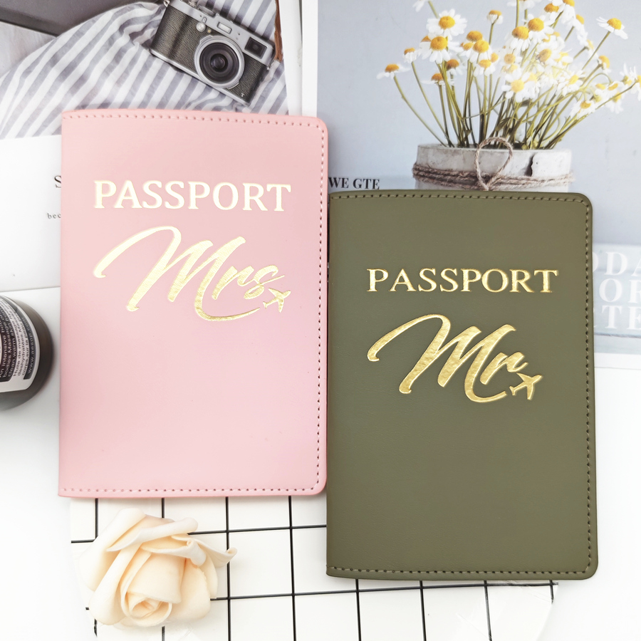 Travel Accessories Gear - Set di 2 Porta Passaporto in