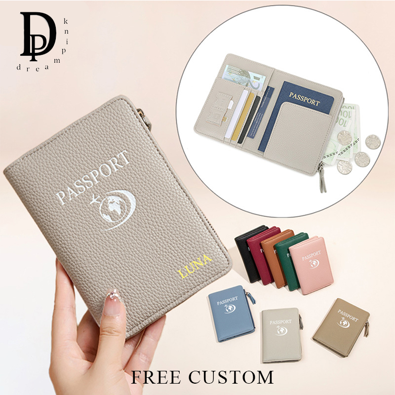 Travel Accessories Wallet - Porta Passaporto Personalizzato RFID da Donna