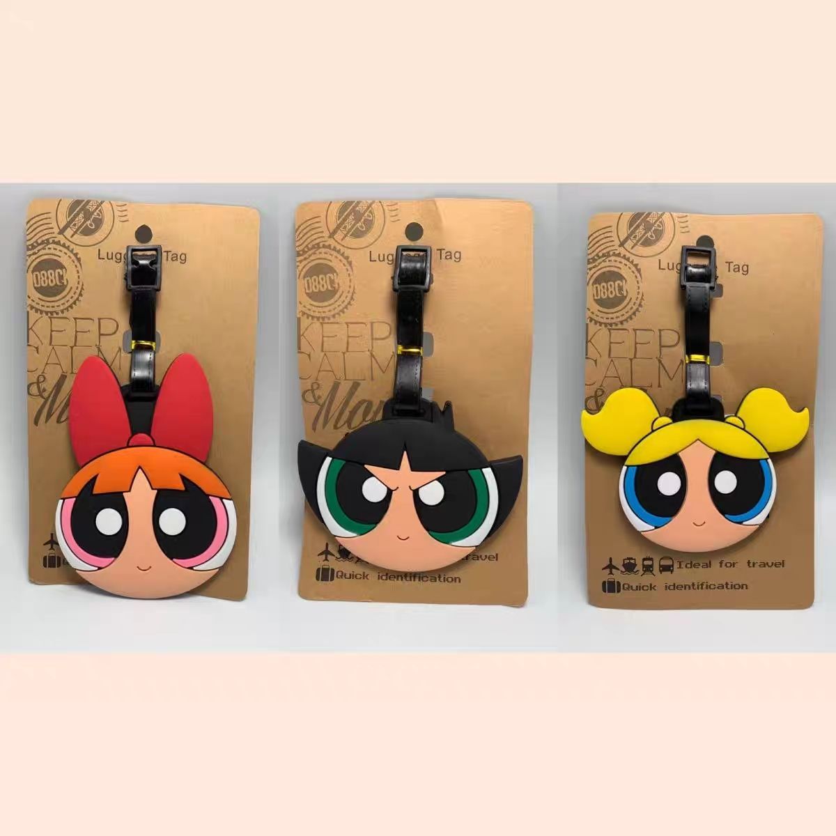 Travel Accessories Girly - Ciondolo per borsa Anime The Powerpuff