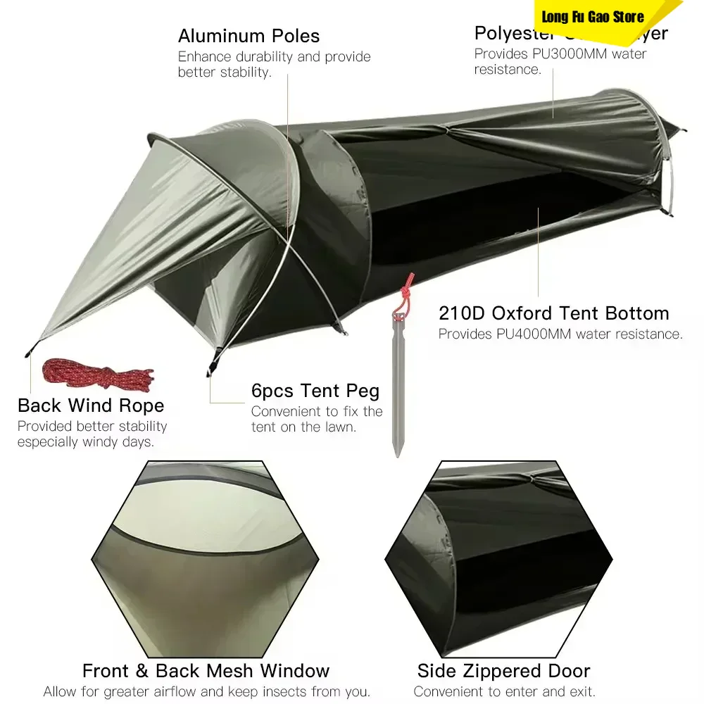 Travel Accessories You Need - Nuova tenda ultraleggera per una persona,