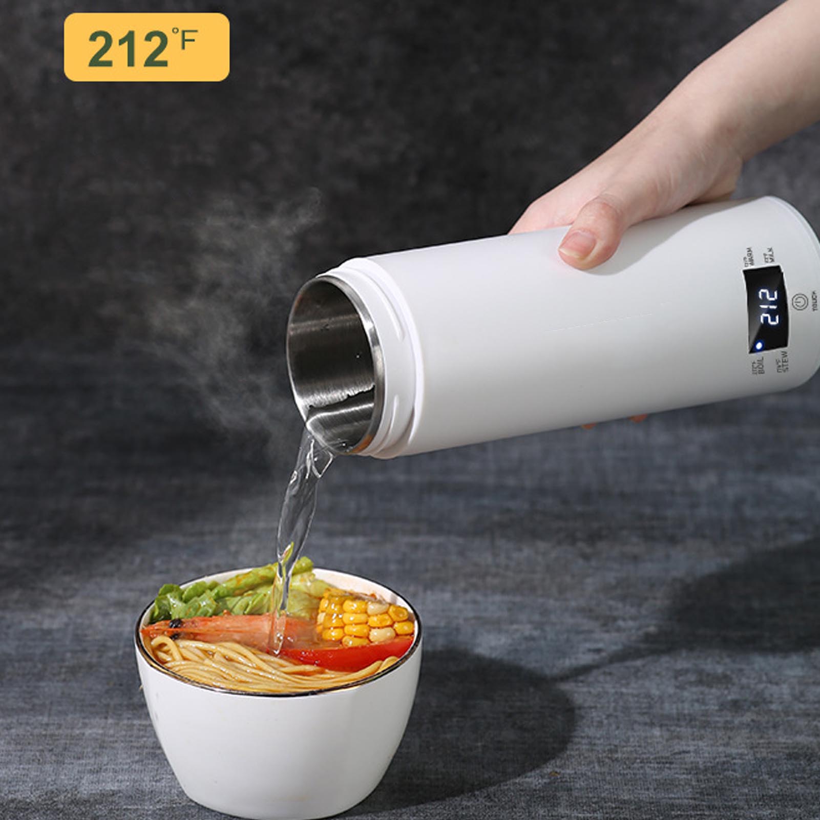 Portable Travel Kettle - Mini bollitore elettrico portatile da 450