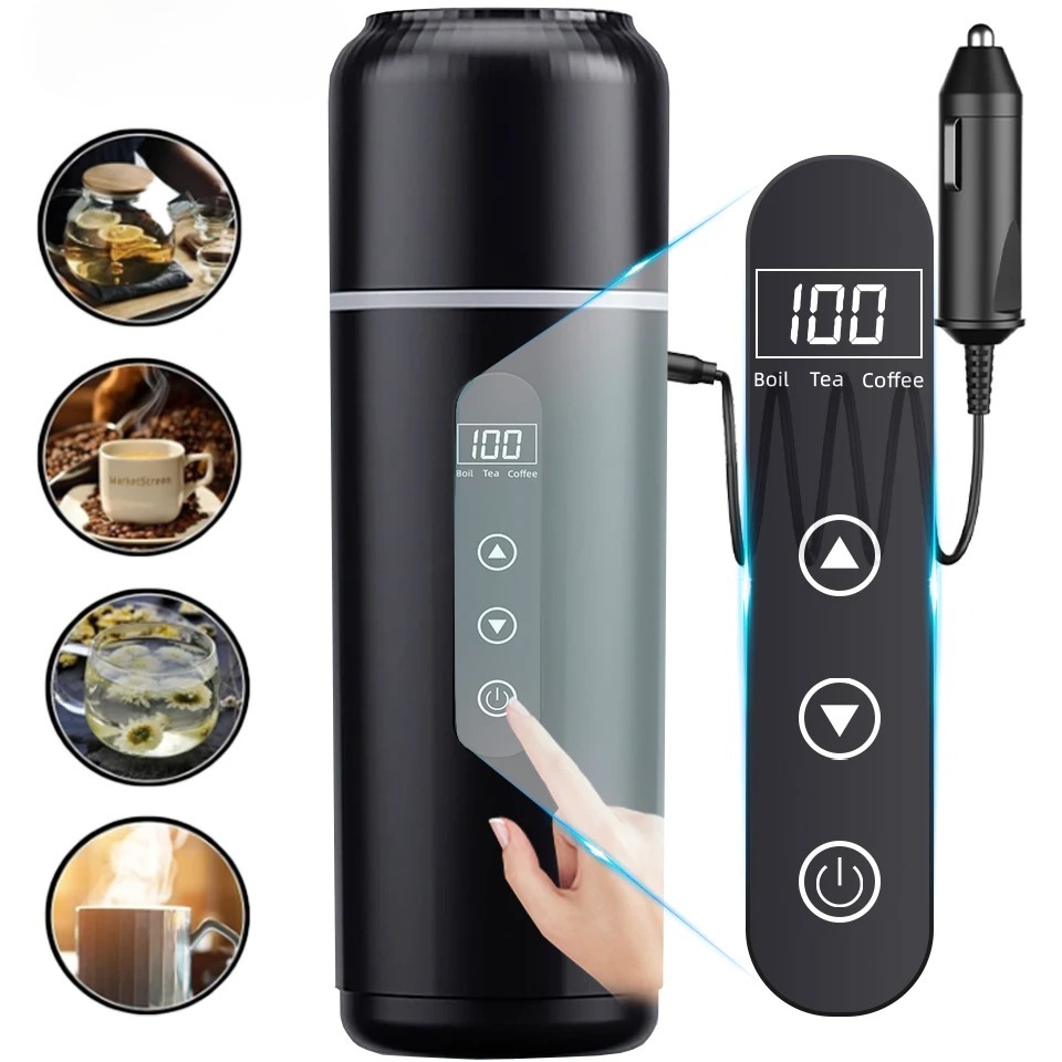 Portable Travel Kettle - Bollitore elettrico da 500 ml Tazza