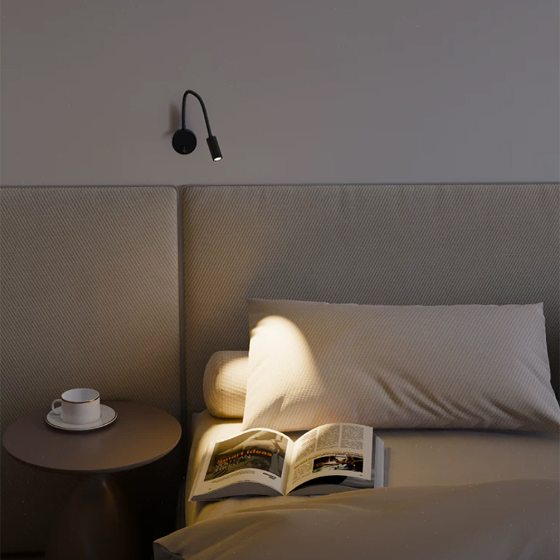 Book Light Flexible - Lampada da Parete a Collo d'Oca
