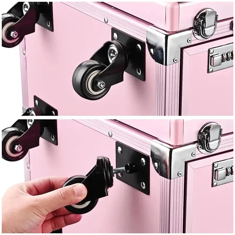 Travel Accessories In Train - Tavolo per manicure con rotelle Tavolo