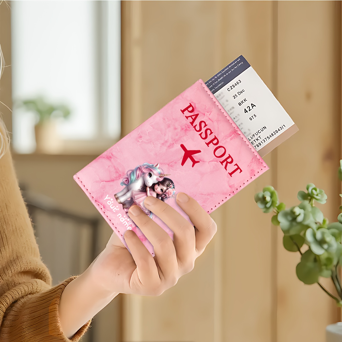 Porta passaporto in PU con mot - Travel Accessories Gear recensione e prezzo