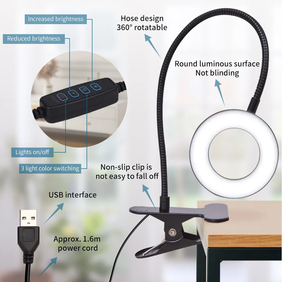 Lampada da scrivania con clip  - Book Light Flexible recensione e prezzo