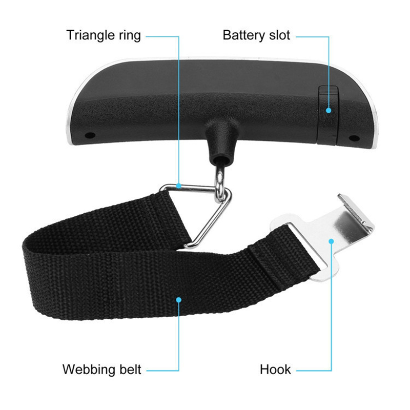 Bilancia Portatile Digitale co - Luggage Scale Hanging recensione e prezzo