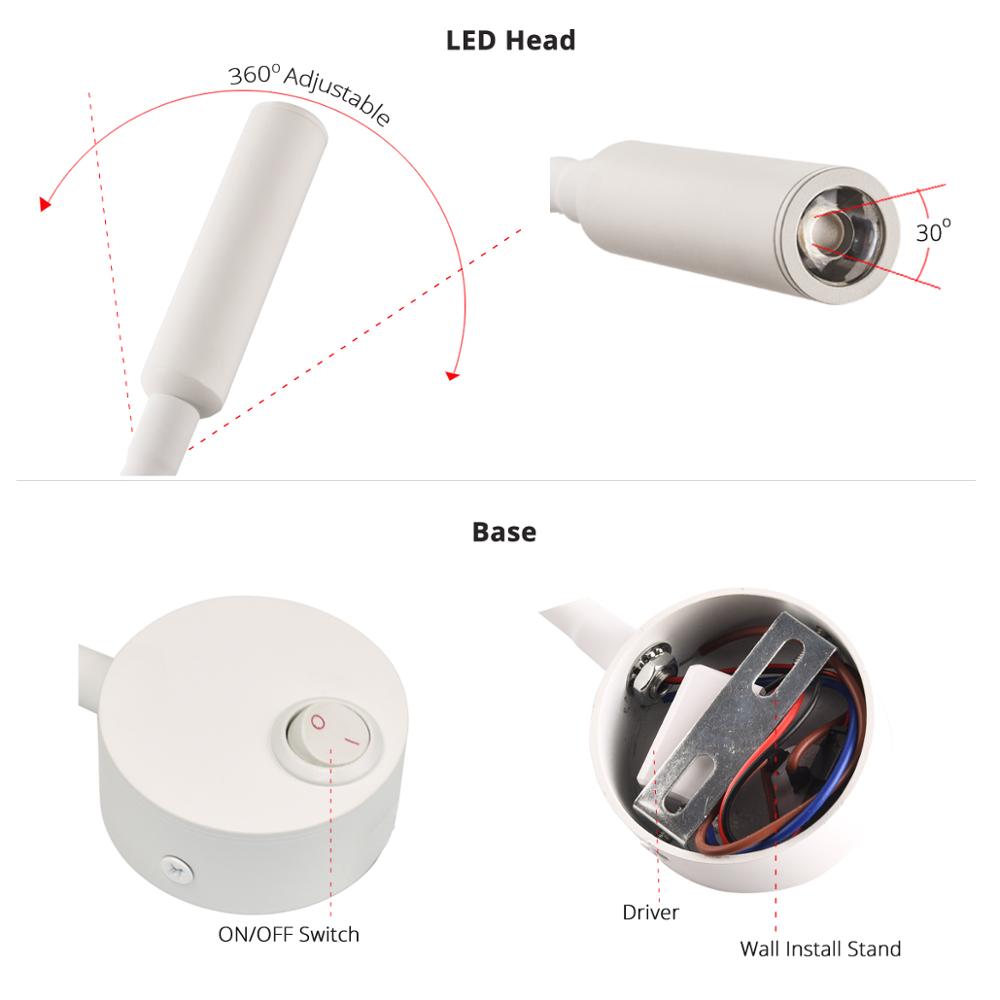 Lampada da Parete per Lettura  - Book Light Flexible recensione e prezzo