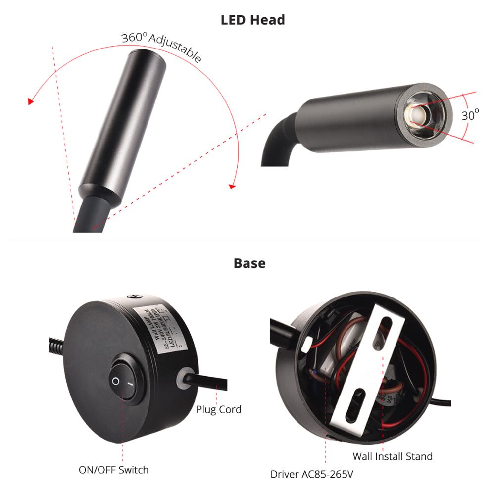 Lampada da Parete per Lettura  - Book Light Flexible recensione e prezzo