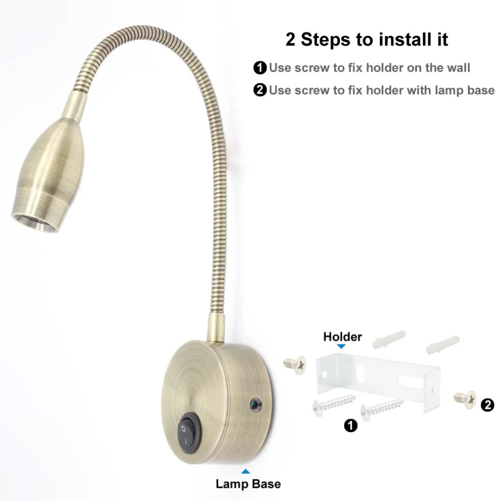 Lampada da lettura flessibile  - Book Light Flexible recensione e prezzo