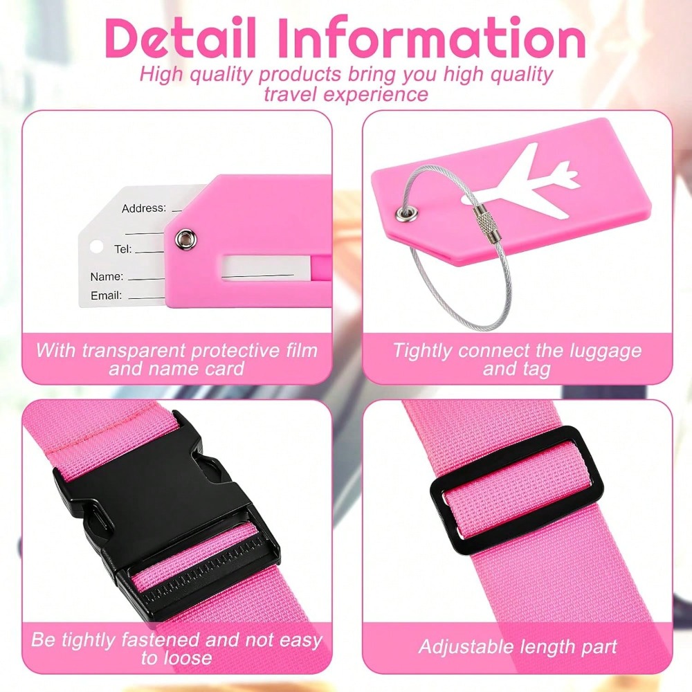 Set di cinghie per bagagli con - Travel Accessories Gear recensione e prezzo