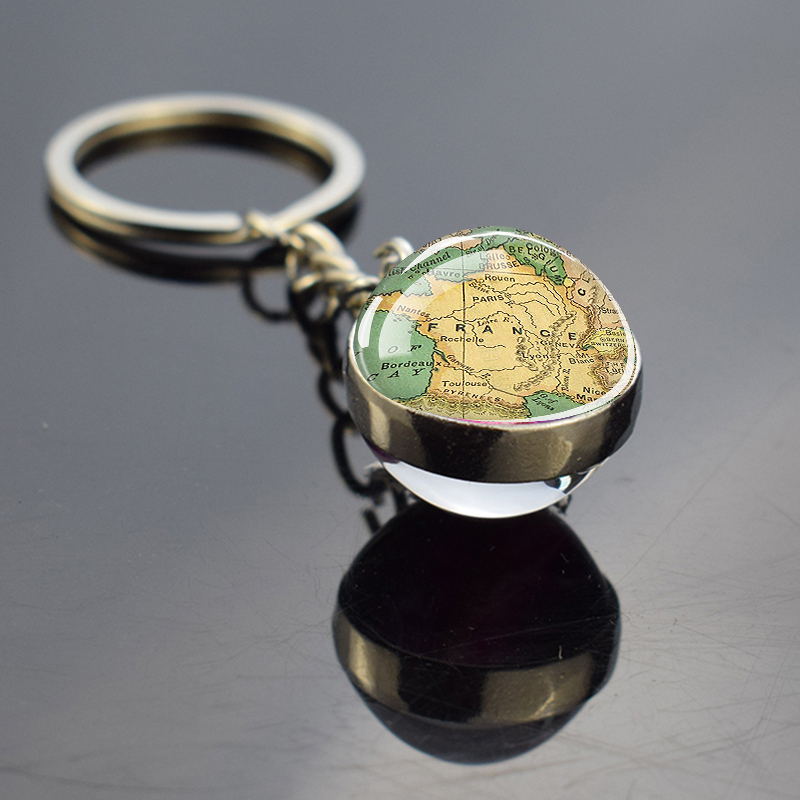 Portachiavi con mappa dei paes - Travel Accessories Italy recensione e prezzo