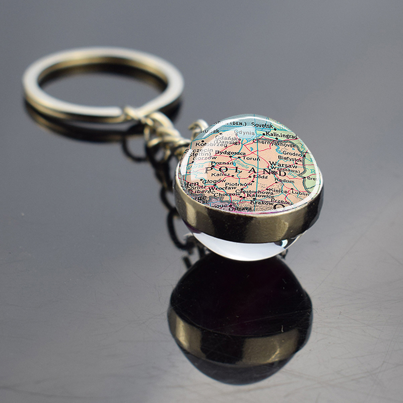 Portachiavi con mappa dei paes - Travel Accessories Italy recensione e prezzo