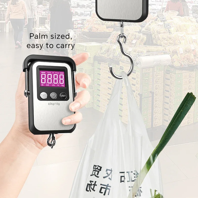 60Kg/10g Bilancia digitale por - Luggage Scale Hanging recensione e prezzo