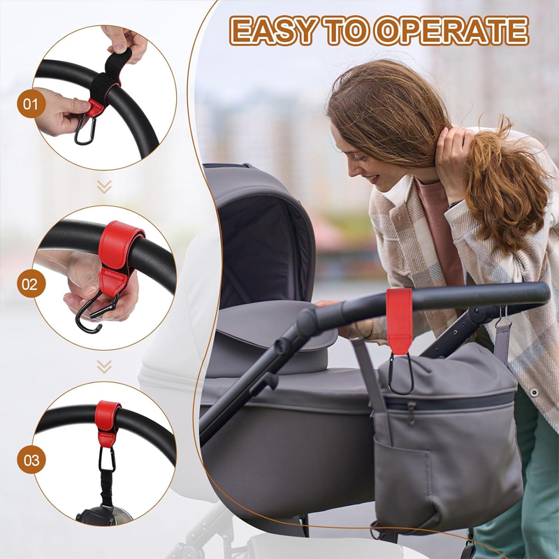 2 Pezzi Ganci in Pelle per Pas - Travel Accessories For 3 Year Old recensione e prezzo