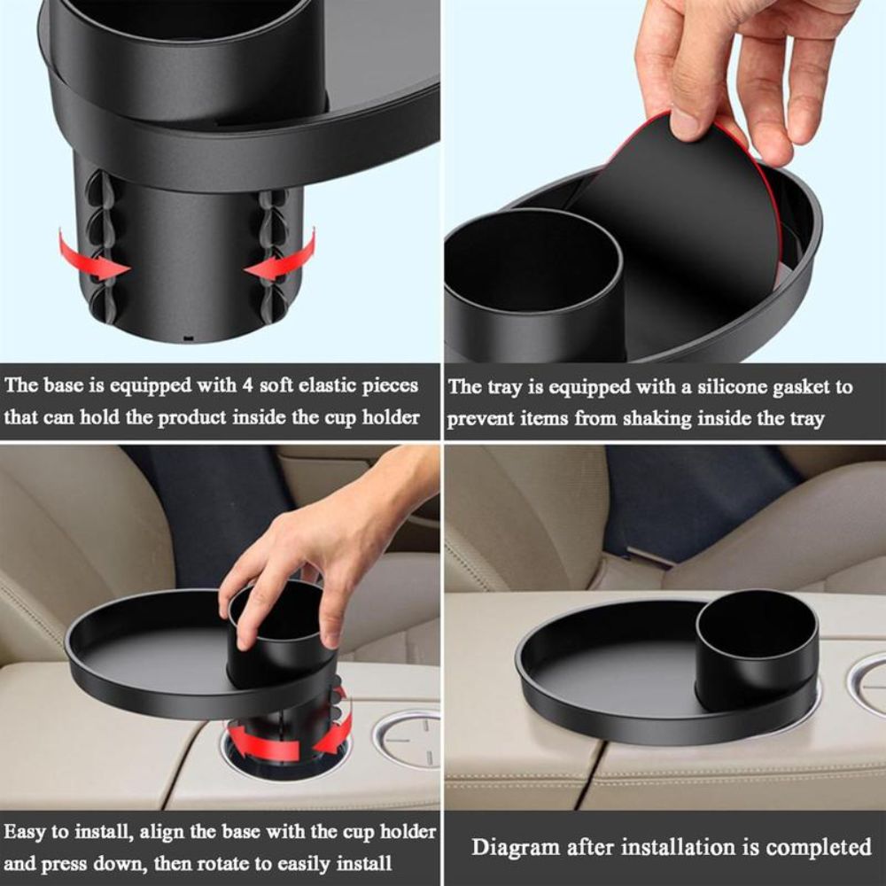 Vassoio Porta Snack 2 in 1 per - Travel Accessories For Road Trip recensione e prezzo